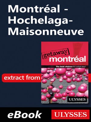 cover image of Montréal--Hochelaga-Maisonneuve